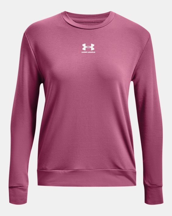 Under+ArmourUnder Armour Rival Terry Crew Maniche Lunghe Donna 